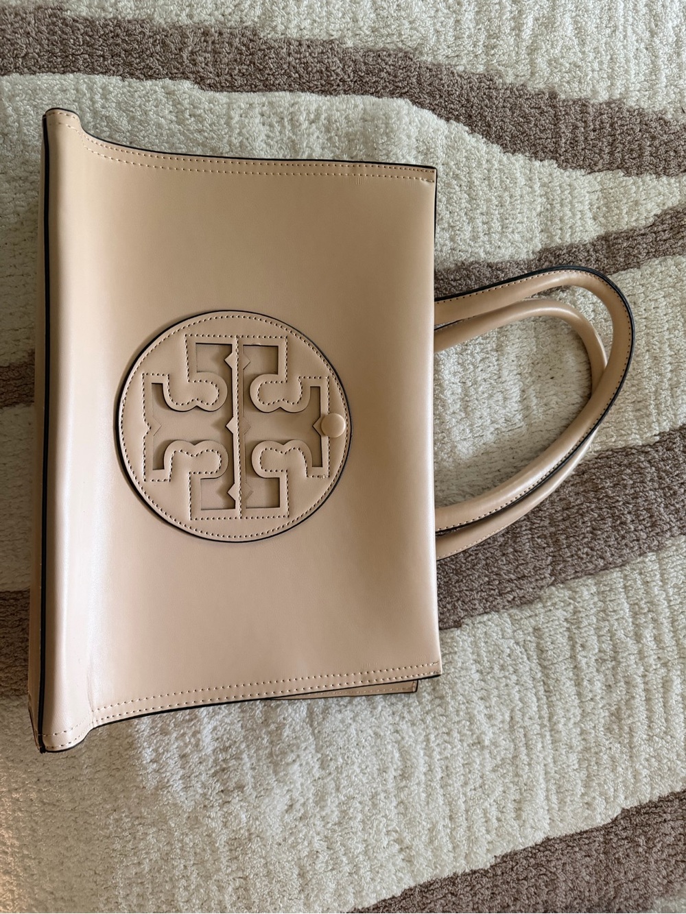 Tory Burch Ella Bio Tote with Logo Medallion. NWOT